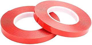 LLPT Double Sided Tape 5mm 10mm 2 Rolls x 164ft for Phone Repair LCD Screen Repair Sticker of Phone Electronics Crafting Ultra Thin Strong PET Adhesive