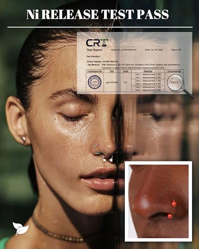 BESTEEL 24 PCS Septum Nose Rings for Women 16G - Hypoallergenic Horseshoe Lip Daith Piercing Jewelry Cute Small Stainless Surgical Steel Rook Conch Helix Tragus Daith Cartilage Earrings Hoops Set 10mm4