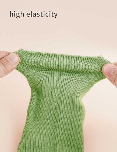 Image of Socks with Soles for Women Non-Slip Yoga Socks Ballet Dance Barefoot Workout Socks