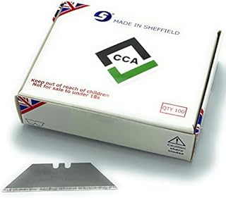 CCA Straight Utility Blades Heavy Duty x 100