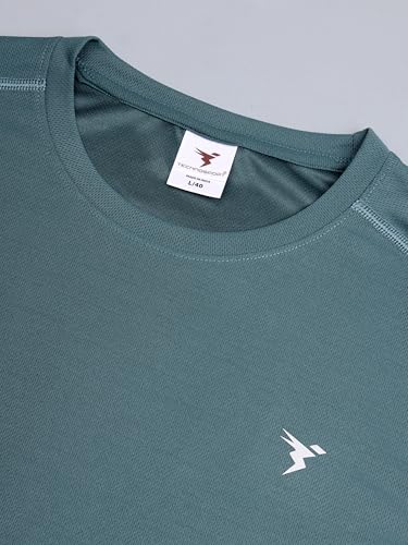 Image of TECHNOSPORT Men's Slim Fit T-Shirt - (MTOR17) Pack of 1