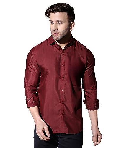 Image of GRECIILOOKS Shirt for Men | Mens Casual Shirt | Men Stylish Shirt | Men Printed Shirt | Men's Regular Fit | Men Formal Shirt | Full Sleeve Shirt for Men