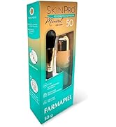 Skinpro I Protector Solar Facial 50 FPS Mineral con Color en Formato Crema con Aplicador I Protec...