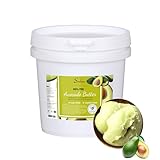SULU ORGANICS 7 Lbs USDA Unrefined Cold Pressed Avocado Butter- Cosmetic Grade-Cruelty Free-Vegan-Soap Making-Skin Care-Bulk Size