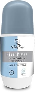 رول اون بودرة مضاد للتعرق للنساء من فايف فايفز - 30 مل