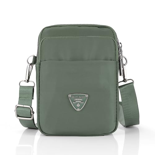 Image of J I Women's Small Cross-Body Phone Bag Stylish Mobile Cell Phone Holder Pocket Purse Wallet Sling Bag Mini Shoulder Bags