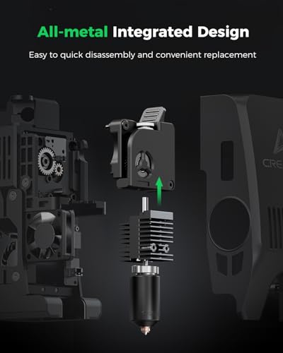 Image of Creality Official K2 Ceramic Heating Block Hotend Kit, with Quick-swap Nozzle Kit, Supports 300C High Temperature, All-Metal Integrated Design Extruder Hotend Kit for 3D Printers K2 Combo