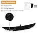 Front Grill Aluminum Billet Gill Insert Replacement Fits Ford Mustang 1994-1998 Grill for 94 95 96 97 98 Mustang without Logo Show (Black)