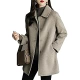 Occasion : ce manteau classique mi-long pour femme est très adapté pour un usage quotidien, la rue, le bureau, l'école, le travail d'affaires, les réunions, les voyages, les sorties, les rendez-vous, le camping, les vacances, Noël, le dîner, les fêtes et d'autres occasions semi-formelles