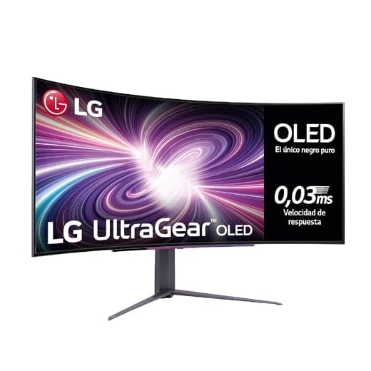 LG 45GS96QB-B - Monitor Ultragear 45 Pulgadas, Pantalla OLED, 3440x1440, 21:9, 0.03 ms, 240 Hz, G-Sync Compatible y FreeSync Premium Pro, Morado