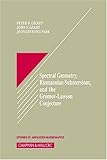Spectral Geometry, Riemannian Submersions, and the Gromov-Lawson Conjecture (Studies in Advanced Mathematics)