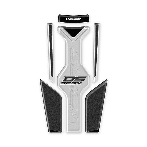 Tankpad aus Kunstharz, 3D, kompatibel mit VOGE VALICO 525DSX 2023 GP-904 (Grau)