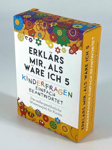 Foto von Erklärs mir, als wäre ich 5 – Kinderfragen einfach beantwortet: Das außergewöhnliche Wissensspiel für Kinder. Ab 6 Jahren. Das perfekte Geschenk | ... Weihnachten. Ab 6 (Erklärs mir Quiz)