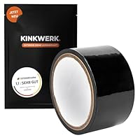 KINKWERK Bondage Tape für Frauen & Männer | 16m x 5cm | Statikfreies Tape | Vielseitig & Sicher | Spezial-PVC | Geruchlos & Hautschonend | Für alle Erfahrungsstufen (1)