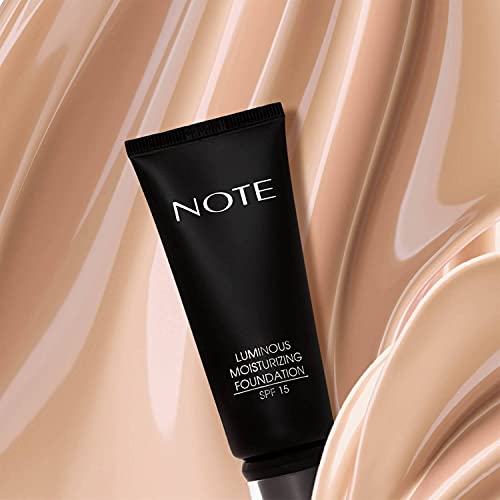 Image of NOTE Luminous Moisturizing Foundation 07 Tube, Apricot, 35ml