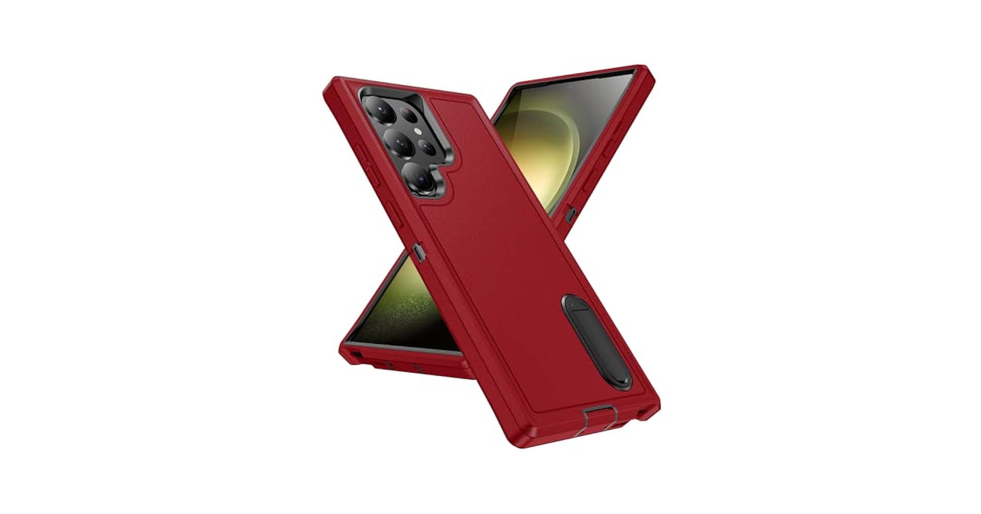 【色:レッド】Miimall 対応Samsung Galaxy S24 Ultr Amazon.com: for Samsung Galaxy S24 Ultra Case with Screen