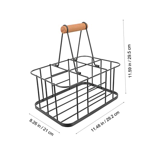 Soporte para 6 botellas de vino de acero carbono miniatura 4