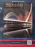 Precalculus: Mathematics for Calculus Instructor's Edition w/Answers & Annotations 7th edition