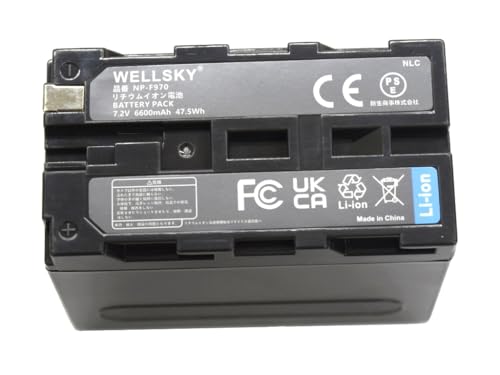 Amazon | NLC NP-F970 NP-F960 NP-F950 互換バッテリー 純正充電器で