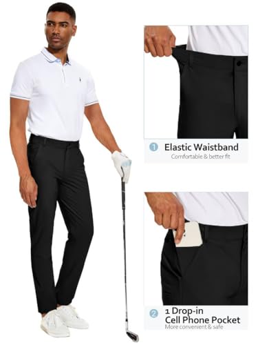 Image of TOPLOT Men's Casual Pants | Comfortable Fit Design | Clean Look Structure | Versatile Easy Movement Fit | Stylish Everyday Wear | Perfect for Casual & Travel Use (5223)