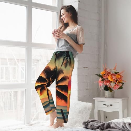 Pantalon de pyjama avec poches en textile doux et ample - 7