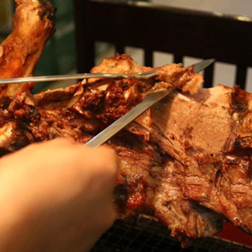 Set de tenedor y cortador para parrilla en acero inoxidable LIOOBO miniatura 4