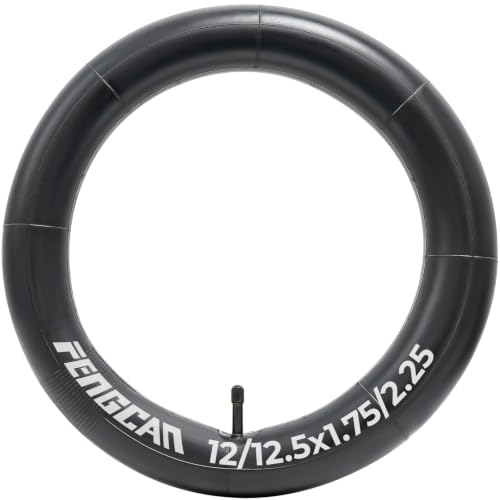 FengCan 12 1/2x1 75/2 1/4 Schläuch 47/57-203 12.5 Zoll Fahrradschläuch 12 1/2x1 75/1 95/2 10/2 25 (12 1/2x2 1/4) Push-Bikes/Troller/Rennrad/MTB Fahrradschläuche Reifen 32mm Schrader Ventil (1PC)