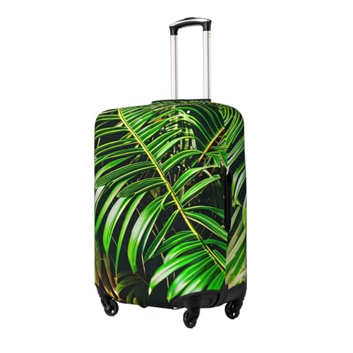 Palm Tree Green Leaves Luggage Covers For Suitcase Approved,Suitcase Cover Protector Fit 18-32 InchLuggage2