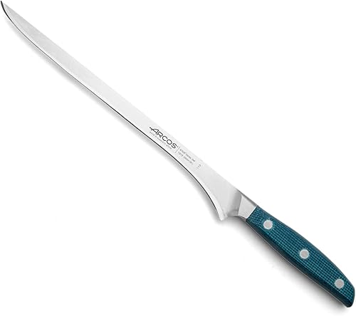 Miniatura 11 de Arcos Cuchillo forjado para cortar | Cuchillo de jamón de acero inoxidable de 12 pulgadas. Cuchillo de cocina profesional para cocinar. Mango