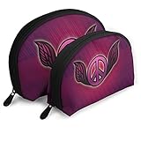 Multifunktionale Tasche: Die perfekte Schminktasche kann in die Brieftasche gesteckt werden. Zwei Kosmetiktaschen unterschiedlicher Gr??e mit Innentaschen und glatten Rei?verschlüssen sind ideal für Reisen, Urlaub, Gesch?ftsreisen, Fitness, Camping, Organisation von Badezimmern und Aktivit?ten im Freien.
