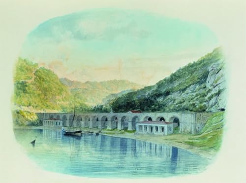Toile Aqueduc de Sébastopol Lagorio pour Décoration Murale de Salon 60x90cm