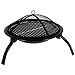 Produktbild Klappbare Stahlfeuergrube, Schwarz, BBQ von Fire Vida
