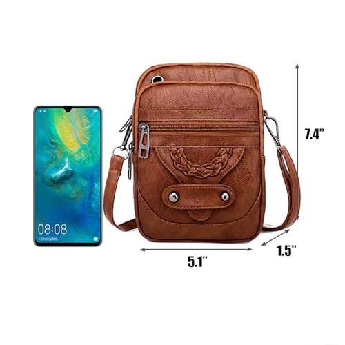 The new soft leather shoulder bag is retroleather crossbody bags for women，This is a very stylish onepurses3