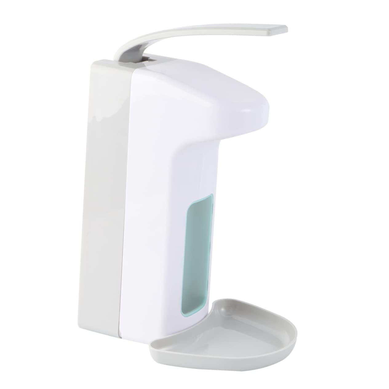 Ciieeo Dispensador de Jabón de Pared Manual Gran Capacidad Prensa de Codo Moderno para Uso Hoteles y Hospitales