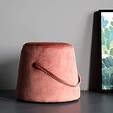 ★ Puf elegante: adorable forma de pudín con colores brillantes, perfecto para la decoración del hogar o para combinar con otros muebles.