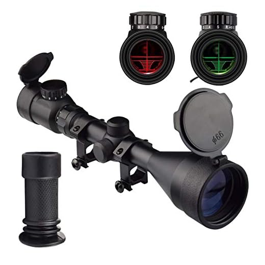 OTW Rifle Scope 3-9X56 Red&Green Mil-dot Illuminated Optics Optical Scope