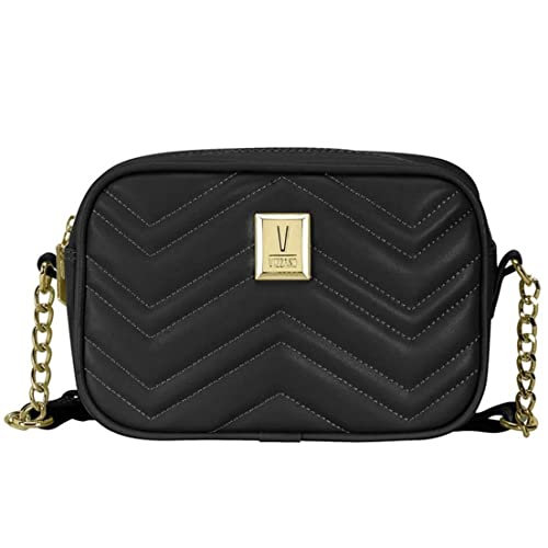 Bolsa Feminina Vizzano Matelassê Transversal Preto - U
