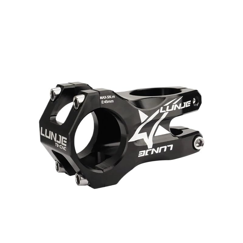 Potence VTT 31.8mm puissance courte 45mm tige de vélo aluminium guidon rehausseur route CNC