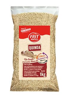 Quinoa Blanche Naturelle - Graine Ancienne Riche en Protéines sans Gluten - Pack de 12 x 1kg
