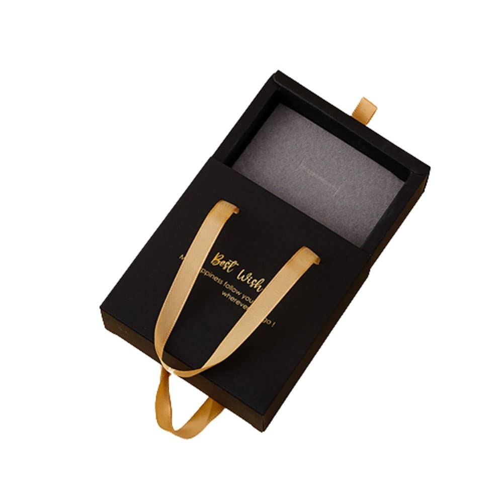 Jewelry Boxes for Women Cardboard Drawer Jewelry Gift Boxes Jewelry Set Display Boxes with Handle for Ring Necklace
