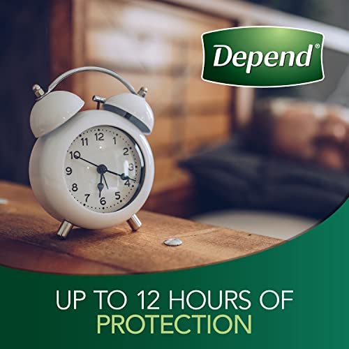 Depend Night Defense Adult Incontinence Underwear For Women, Disposable, Overnight, Medium, Blush, 60 Count (4 Packs Of 15) (Packaging May Vary) #TOP7