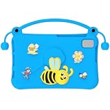 Domary Funda Protectora para Tableta EVA, Ligera, A Prueba de Golpes, Apta para Niños con Soporte A 8.0 Tab A7 Lite 8.7 Tab A9 .7 A11 One TB305FU Bl (Azul)