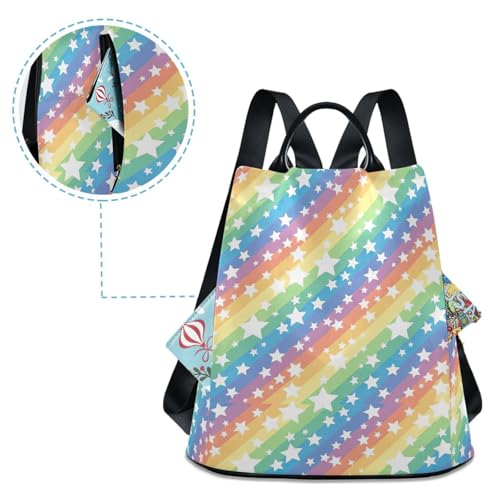 Sac à dos multi-poche pour étudiante et citadine active - 4