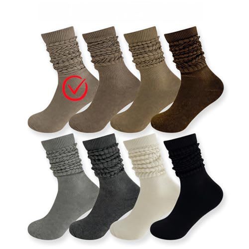 Wool Calf Socks for Girls Thickened Terry Slouch Soft Winter Warm Cozy Fabric Loose Women Scrunch Thermal Anime Socks4