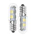 2 x E14 LED lampadina per frigorifero Range Hood 1W 220v bianco caldo 2700K-3000K mini lampade