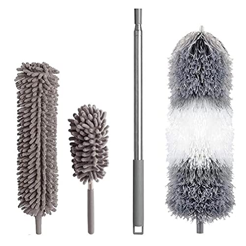 Plumeau Microfiber Chenille Bendable Head Extendable 98inch Ceiling Cleaning Tool - Image 7