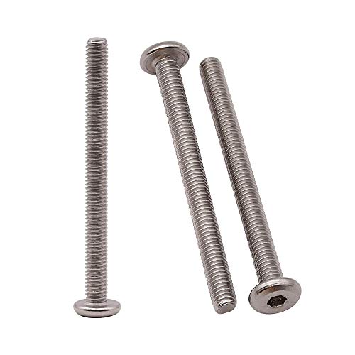 Boulon de connexion 1/4-20 x 2-1/2" vis tête plate inox 304 filetée meuble bois