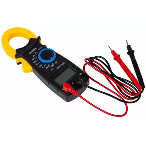 Kit Multímetro Digital + Alicate Amperímetro Portátil Beep Profissional