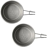 Tokyo Camp シェラカップ BBQ用 コップ キャンプ 計量カップ ステンレス 250ml (2個) 直火OK アウトドア 目盛り付きカップ