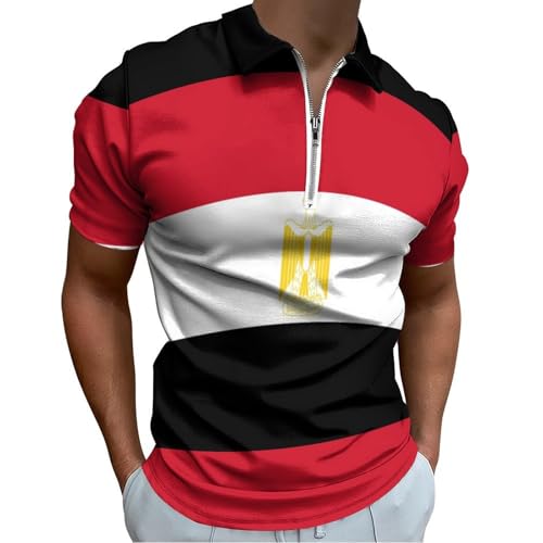Polo Homme Égyptien Haut Élégant pour le Tennis et le Golf